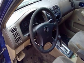 2004 HONDA CIVIC, NAVY BLUE, DX MODEL, 1.7L, AT.  A26238